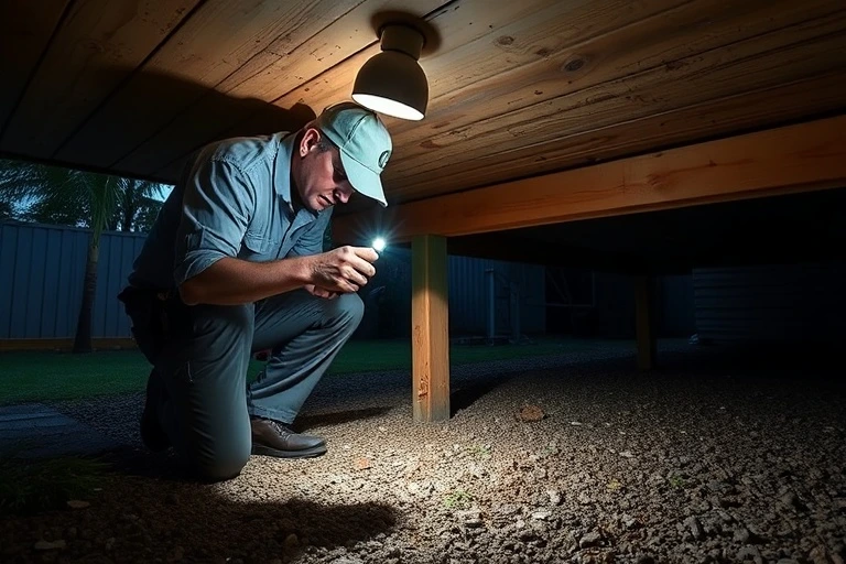 Under Deck Possum Removal Beaumaris